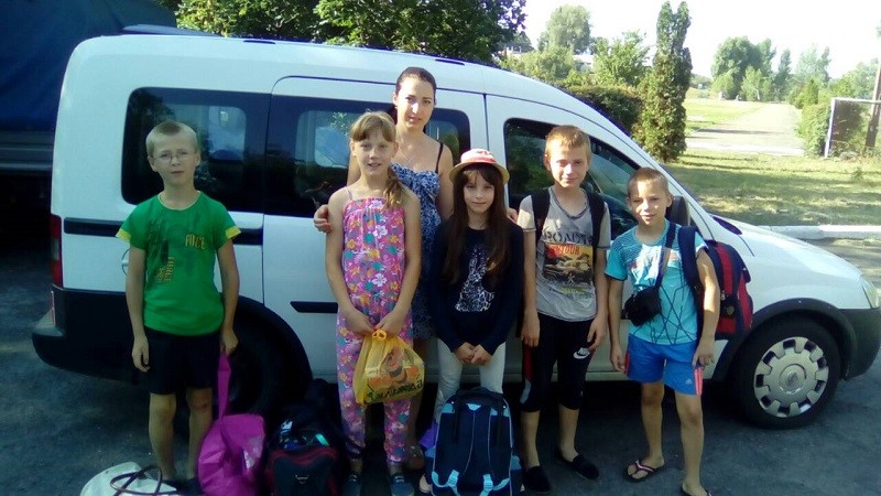 Повернення дітей після відпочинку з санаторію «Поляна»