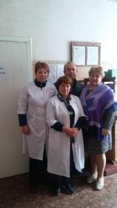 Директор Рокитнянського центру ПМСД відвідала фельдшерсько акушерський пункт з робочим візитом