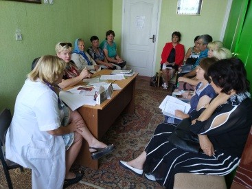Відбулося заняття з працівниками АЗПСМ та ФАПів