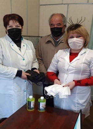 Отримали засоби індивідуального захисту для медичних працівників