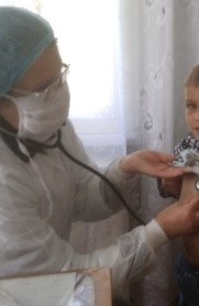 Носир Тетяна Василівна провела медичний огляд діткам
