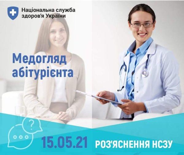 Медогляд абітурієнта