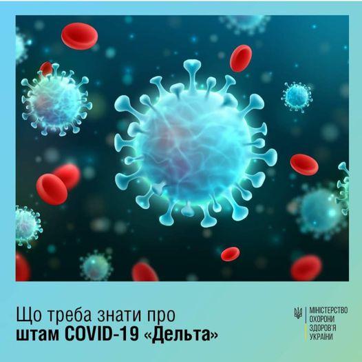 Що треба знати про штамп covid-19 "Дельта"
