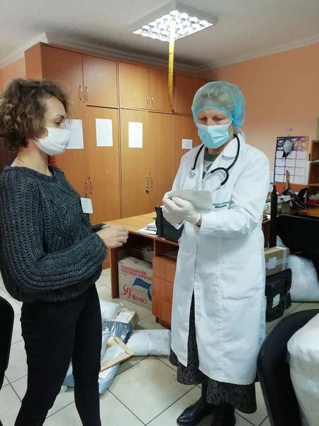 Щеплення в поштовому відділенні Рокитного