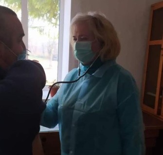 Виїзд лікаря на вакцинацію