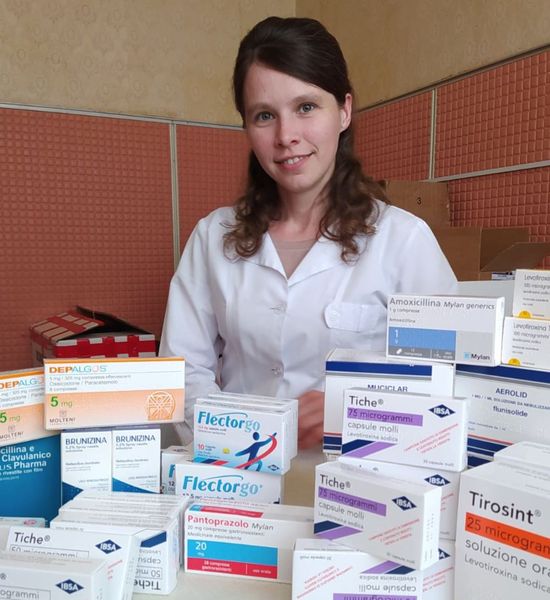 Знову отримали ліки, як гуманітарну допомогу