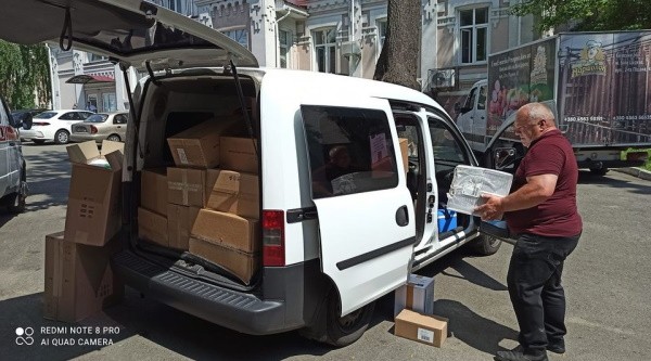 Гуманітарна допомога по лінії департаменту охорони здоров'я КОДА