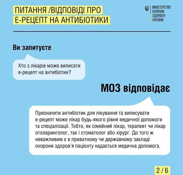 Із серпня місяця купити антибіотики в аптеці можна буде тільки за рецептом лікаря