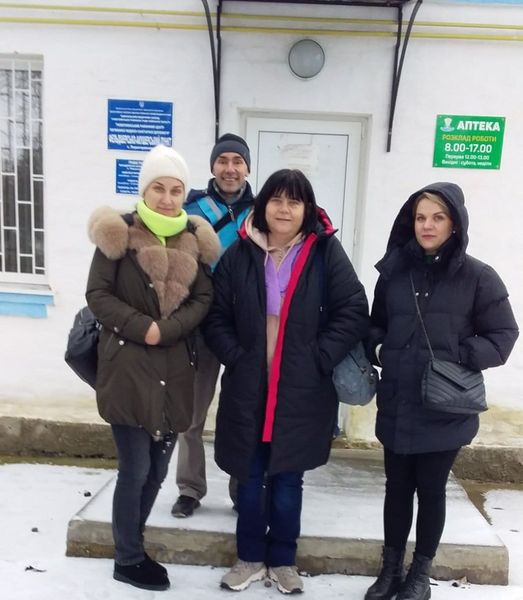 Перший виїзд бригади медиків медичного центру "Наша родина"