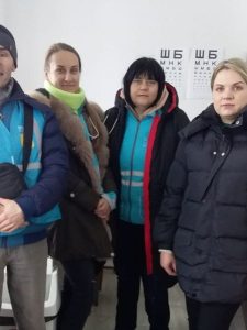 Перший виїзд бригади медиків медичного центру "Наша родина"