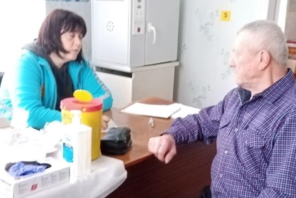 Лікарі медичного центру "Наша родина" працювали в амбулаторії ЗПСМ села Синява