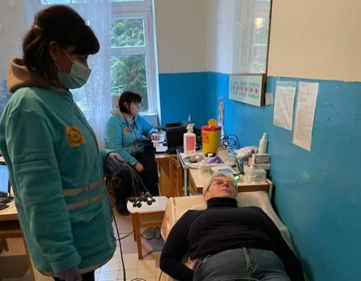 До Телешівської амбулаторії ЗПСМ завітали лікарі столичного центру " Наша родина"
