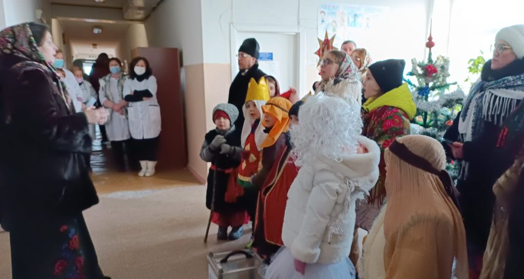 До нас завітали колядники з Рокитнянського центру творчості