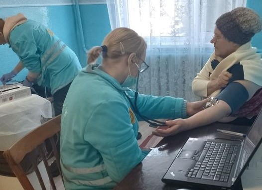 До села Бушево завітали лікарі столичного центру " Наша родина"