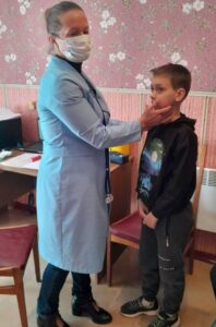 Перші дні роботи лікаря ЗПСМ Сторощук Світлани Вікторівни в амбулаторії с. Телешівка
