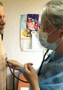 Виїзд до підопічних Ольшаницького психо неврологічного закладу