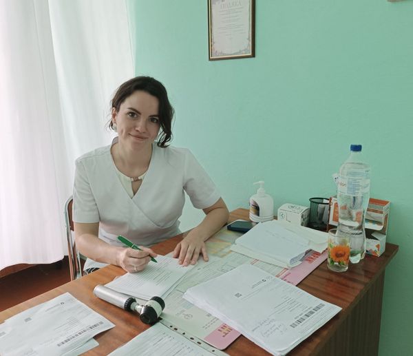 До амбулаторії ЗПСМ с. Житні Гори завітала лікар дерматолог