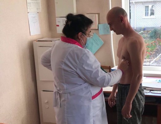 Продовжується співпраця нашого КНП Рокитнянський центр ПМСД із Ольшаницьким психо - неврологічним інтернатом