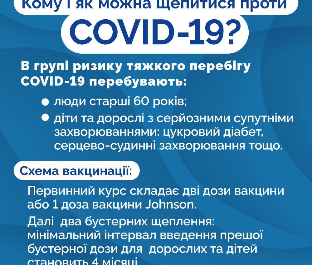 Кому і як можна щепитися проти COVID-19? Кому і як можна щепитися проти COVID-19?