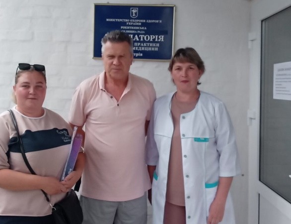 До села Острів нашої Рокитнянської громади завітали лікарі гінекологи