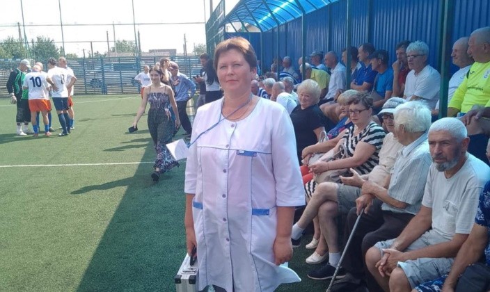 Забезпечення медичного супроводу на Всеукраїнському турнірі з міні футболу «Кубок Легенд» ветерани 65+