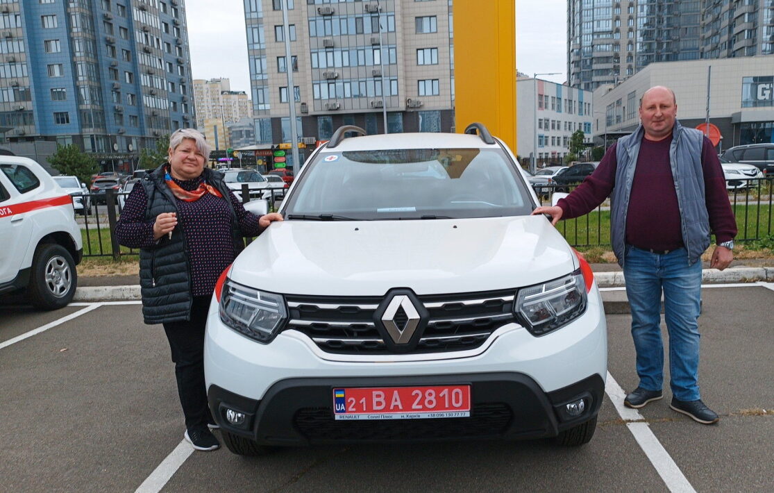КНП Рокитнянський центр ПМСД, вперше отримав новий автомобіль Рено