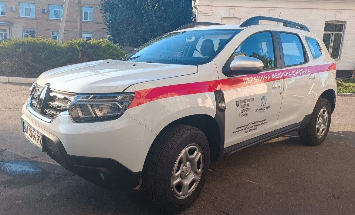 Наш КНП Рокитнянський центр ПМСД, отримав новий автомобіль Рено