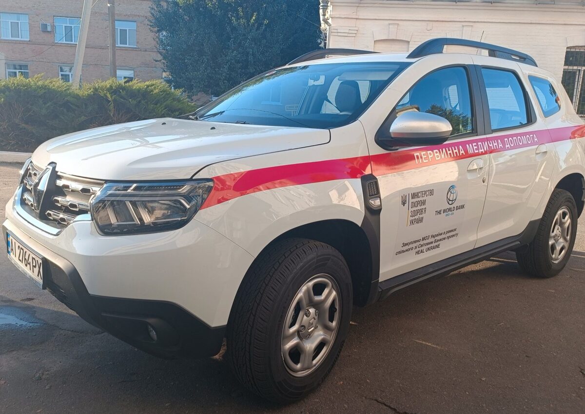 Наш КНП Рокитнянський центр ПМСД, отримав новий автомобіль Рено