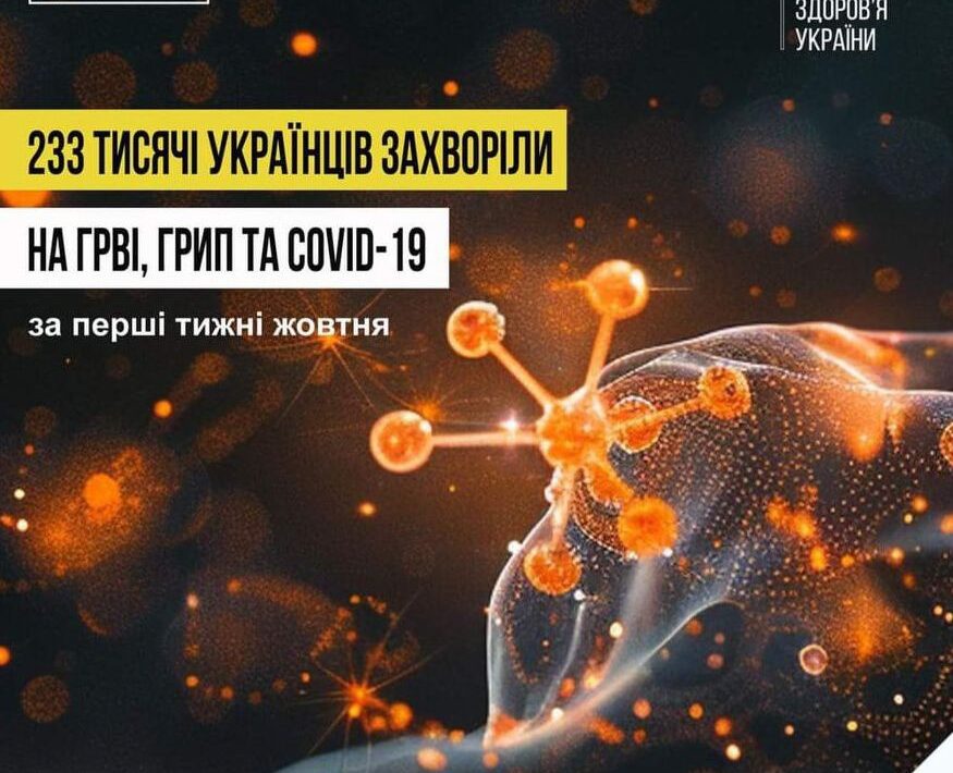 У жовтні в Україні розпочався епідемічний сезон