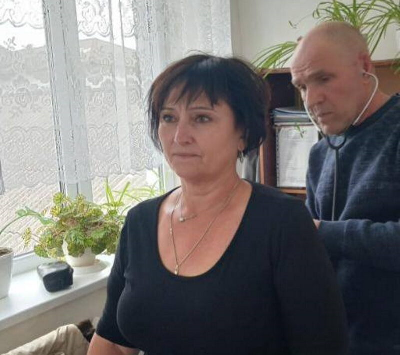 Виїзд лікаря ЗПСМ Момотенко Юрія Миколайовича на вакцинацію до амбулаторії ЗПСМ села Ольшаниця