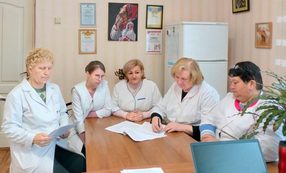 Ранкове обговорення ситуації з вакцинальної роботи в нашій Рокитнянській громаді