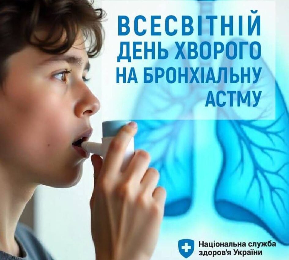 Всесвітній день хворого на бронхіальну астму Всесвітній день хворого на бронхіальну астму