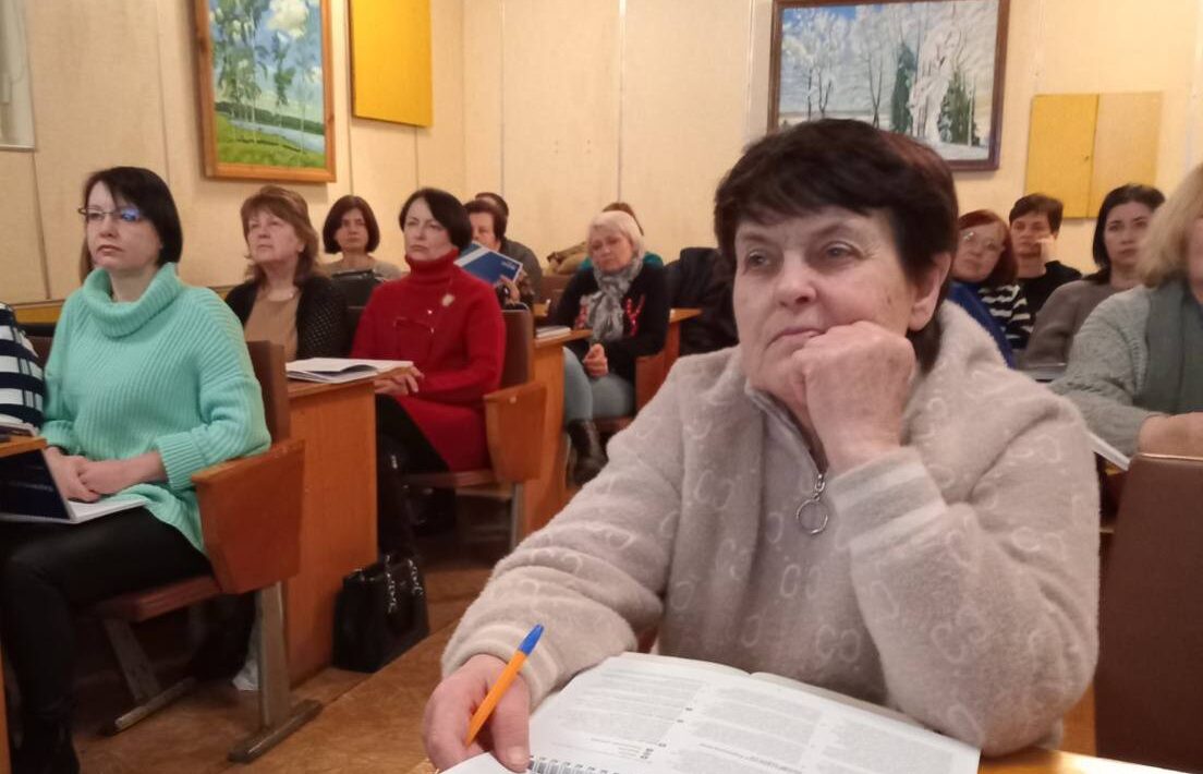 Громадська організація "Символ" проводить низку тренінгів за програмою дій із подолання прогалин у сфері психічного здоров'