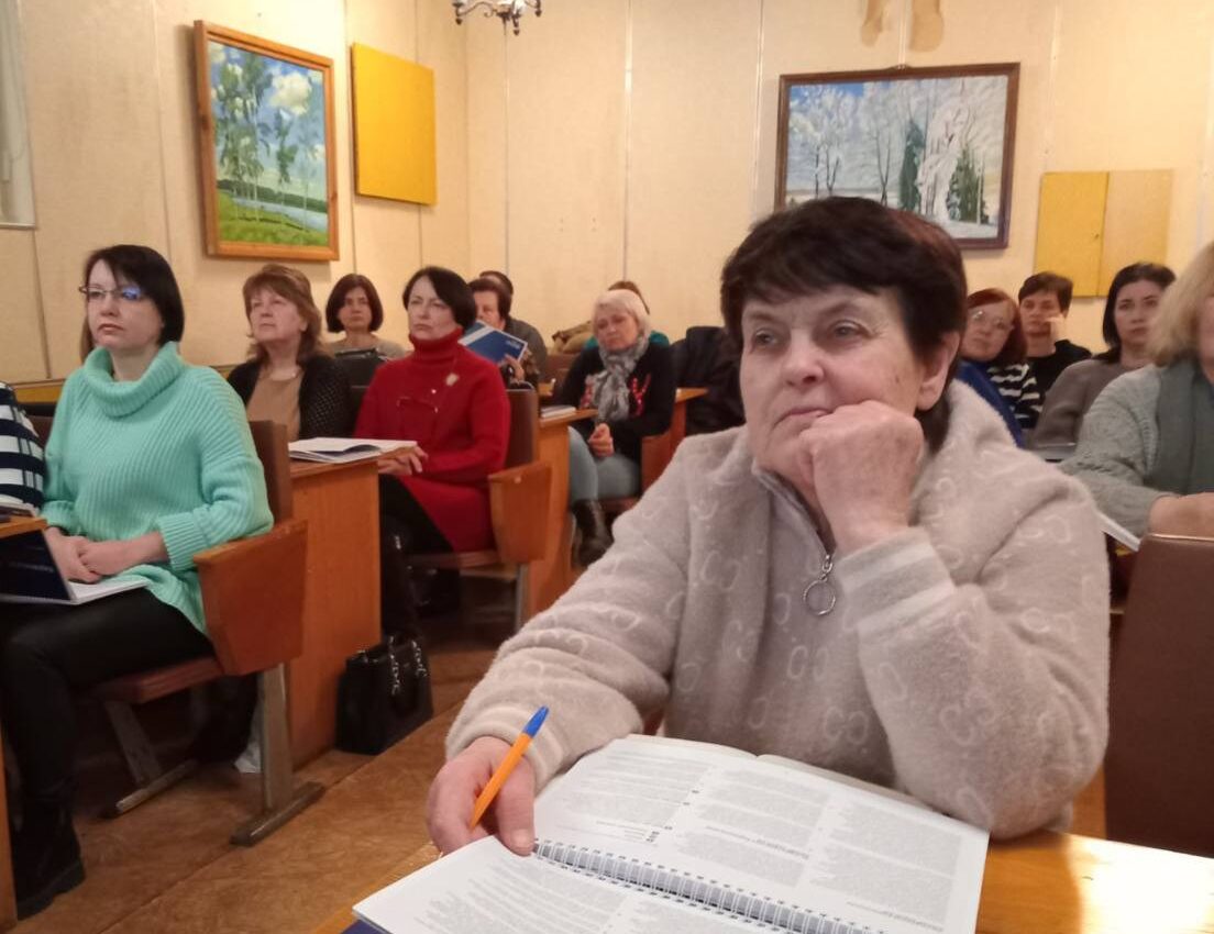Громадська організація "Символ" проводить низку тренінгів за програмою дій із подолання прогалин у сфері психічного здоров'
