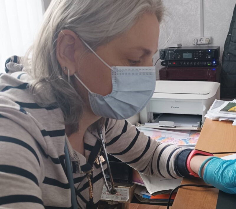 Сьогодні до села Синява завітали медики Київського обласного спеціалізованого медичного центру
