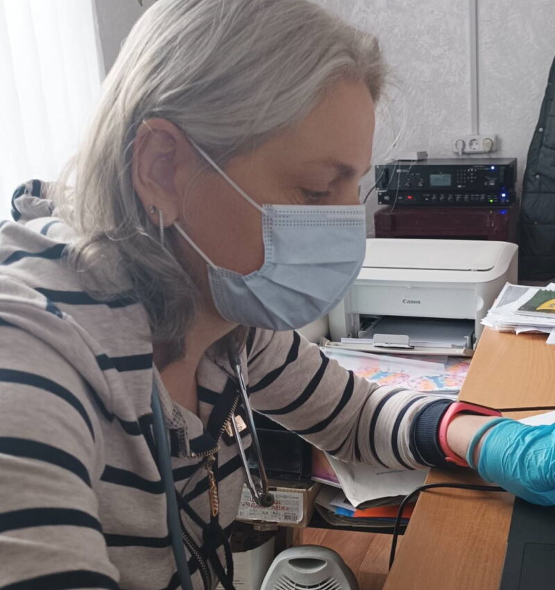 Сьогодні до села Синява завітали медики Київського обласного спеціалізованого медичного центру