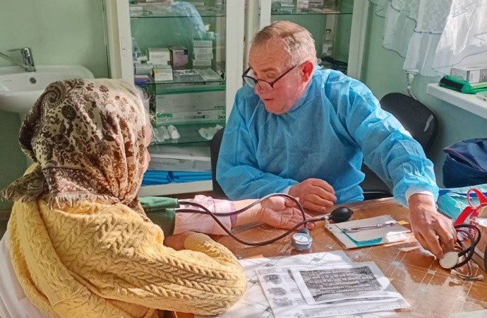 Черговий виїзд лікаря ЗПСМ до села Пугачівка