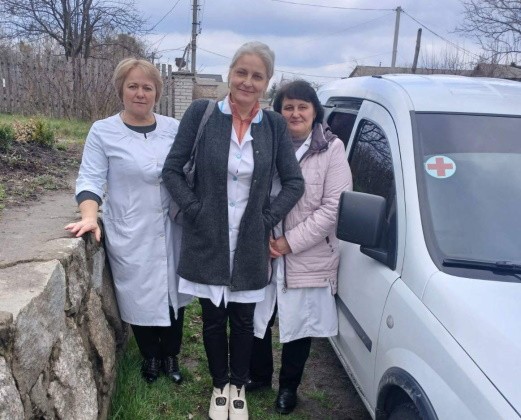 Виїзд бригади медиків до села Бушево