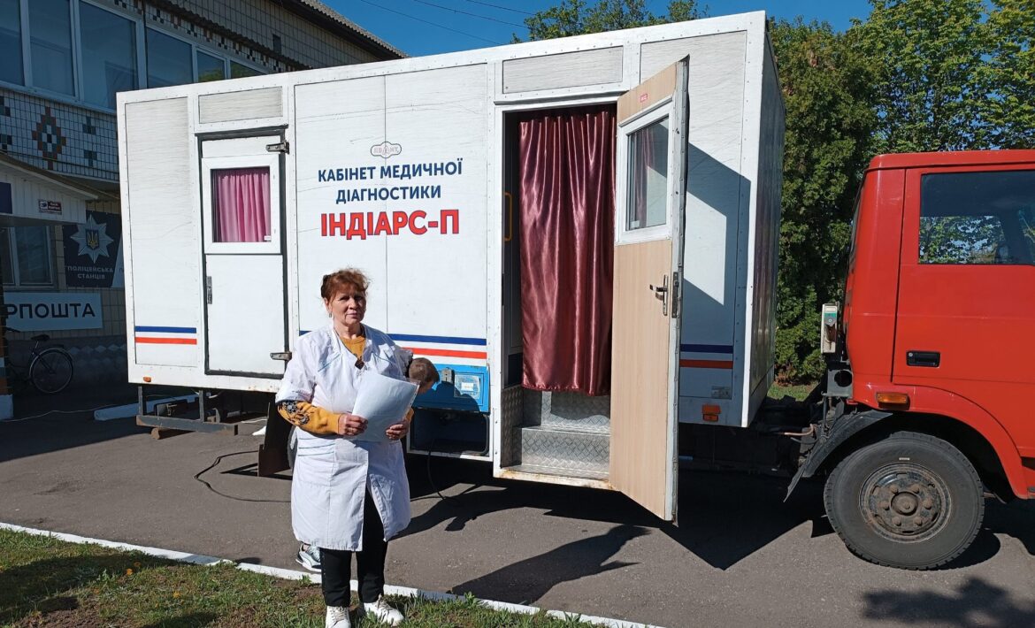 Сьогодні до нас завітав пересувний флюорограф КНП КОР "Київський обласний спеціалізований медичний центр"