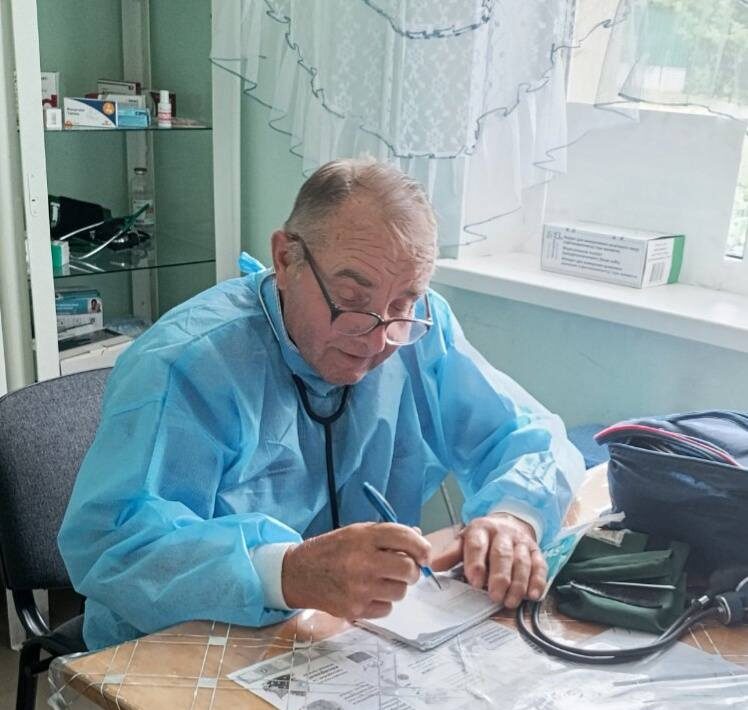 Черговий виїзд лікаря ЗПСМ до села Насташка