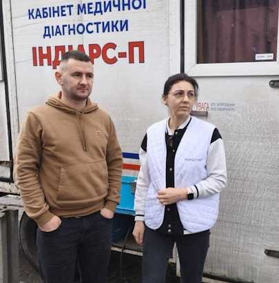 В селі Запруддя працював пересувний флюорограф