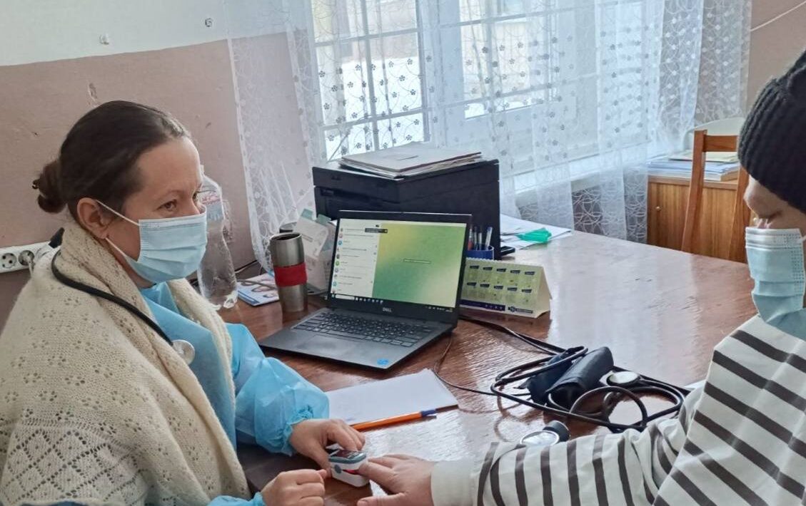 Прийом пацієнтів в амбулаторії загальної практики сімейної медицини села Телешівка