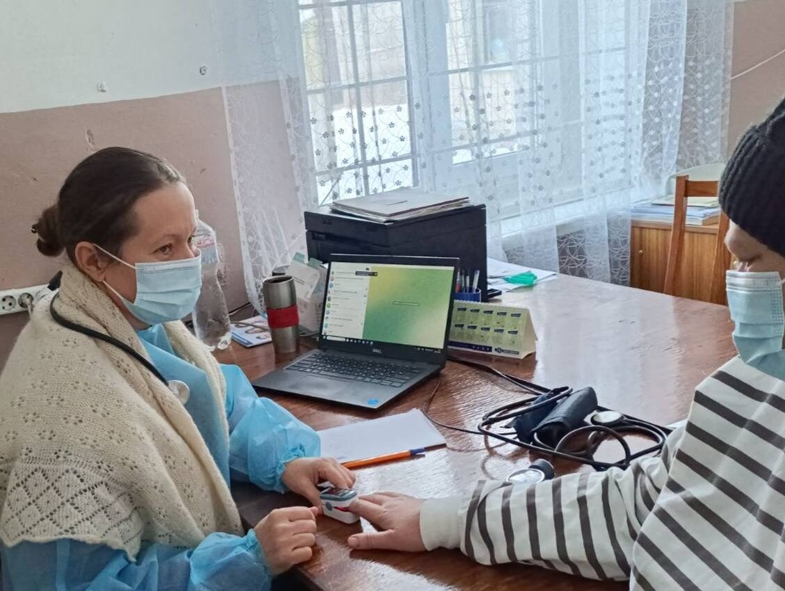 Прийом пацієнтів в амбулаторії загальної практики сімейної медицини села Телешівка