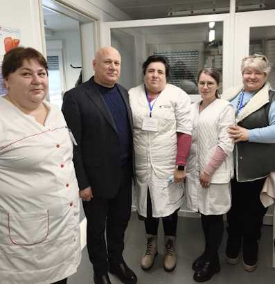 Медична допомога на масиві цукрового заводу