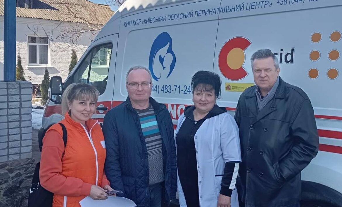 Мобільна гінекологічна бригада КНП КОР «Київський обласний перинатальний центр» сьогодні 09 березня працювала в селі Насташка