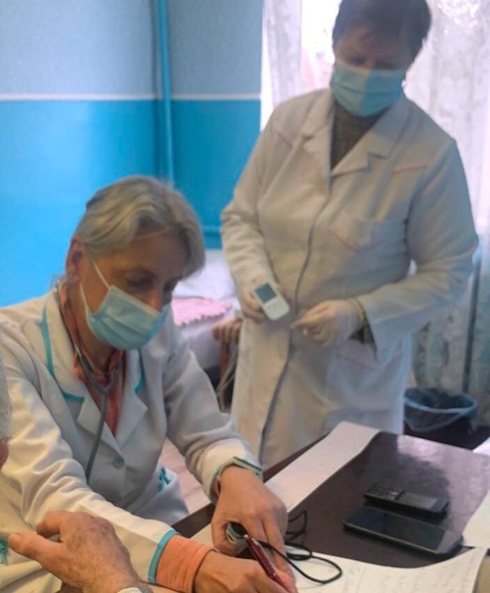 До села Бушево, 19.03.2026 завітала сімейний лікар Сізик Лариса Петрівна та медична сестра Любов Володимирівна з метою медичного огляду жителів села До села Бушево, 19.03.2026 завітала сімейний лікар Сізик Лариса Петрівна та медична сестра Любов Володимирівна з метою медичного огляду жителів села