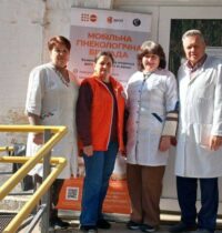 Мобільна гінекологічна бригада КНП КОР «Київський обласний перинатальний центр» 21 березня працювала у селі Ольшаниця Рокитнянської громади Київської області