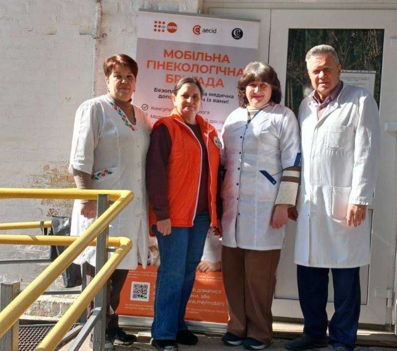 Мобільна гінекологічна бригада КНП КОР «Київський обласний перинатальний центр» 21 березня працювала у селі Ольшаниця Рокитнянської громади Київської області Мобільна гінекологічна бригада КНП КОР «Київський обласний перинатальний центр» 21 березня працювала у селі Ольшаниця Рокитнянської громади Київської області