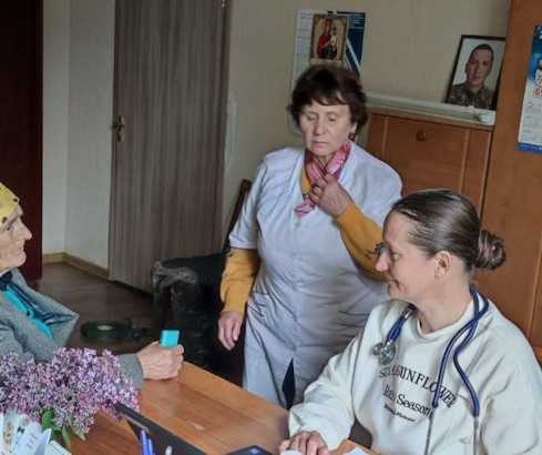 Прийом в селі Запруддя