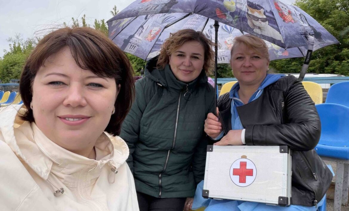 Медичний супровід відкритого чемпіонату Рокитнянської селищної громади з лижних гонок
